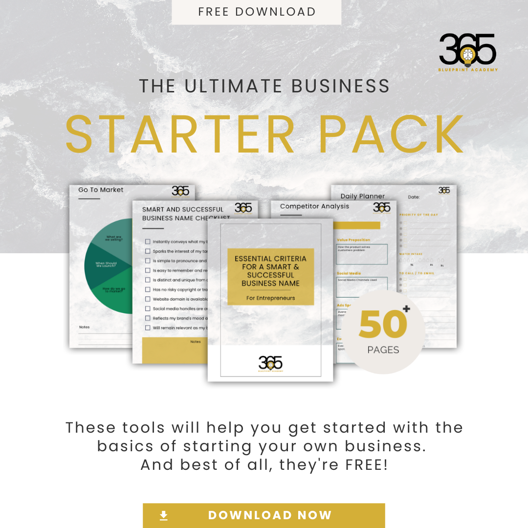 365 Blueprint Academy - Free Bundle Banner